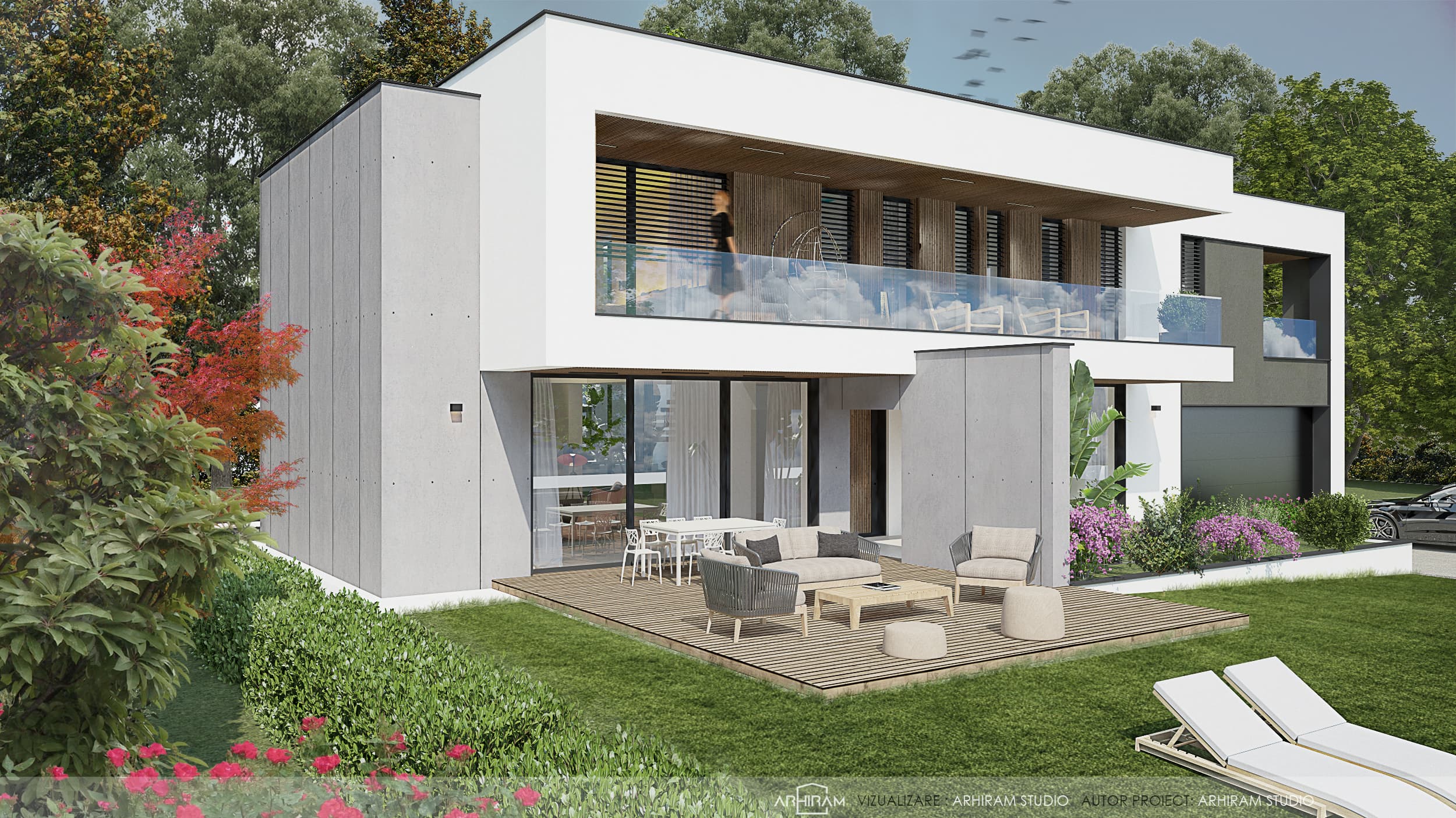 Villa AL — Plan parter